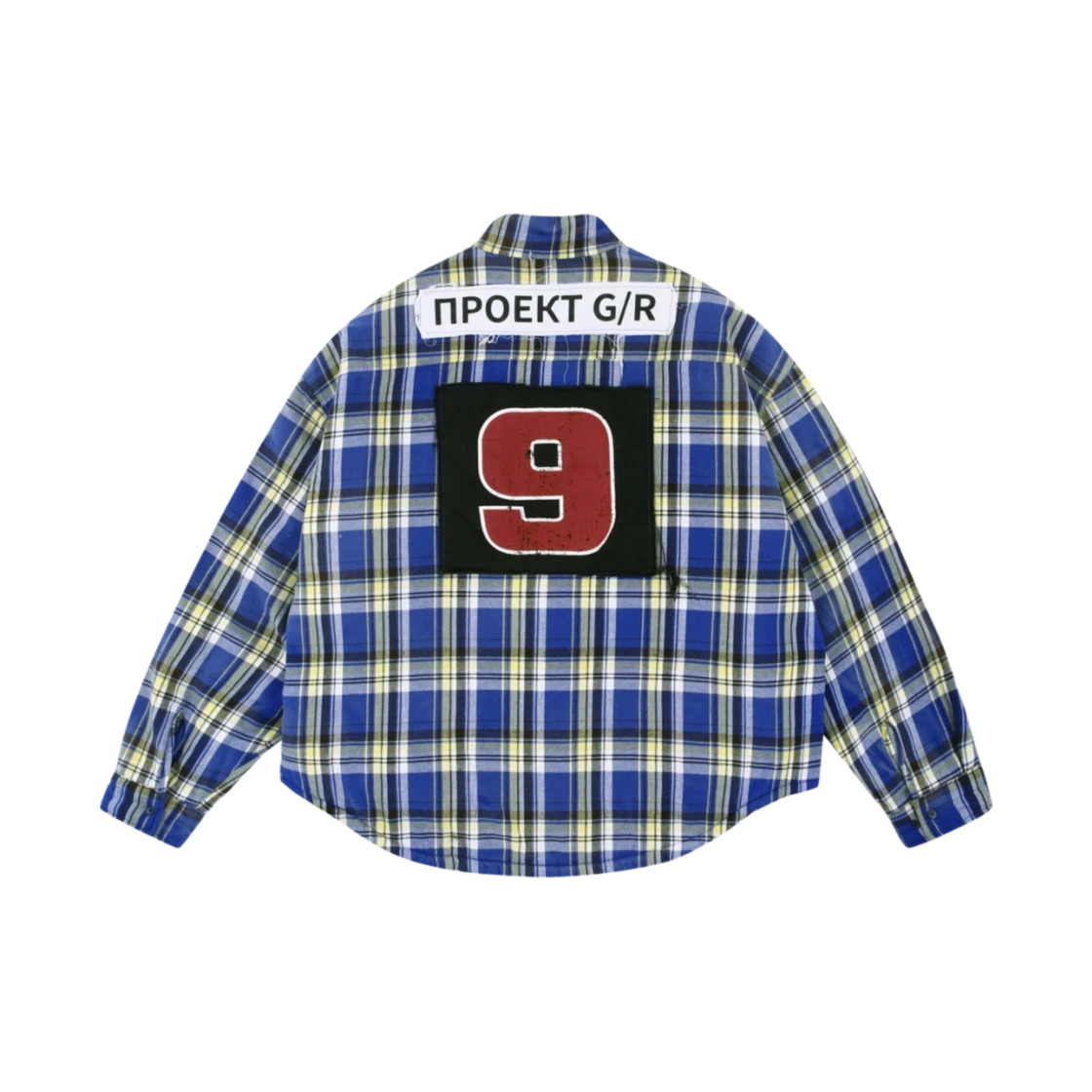 PROJECT G/R PADDED CHECK SHIRTS JACKET