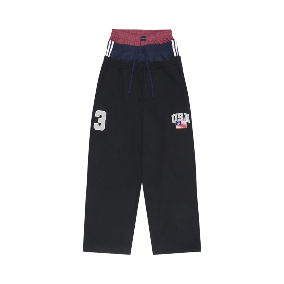 PROJECT G/R 3 LAYERED SWEAT PANTS