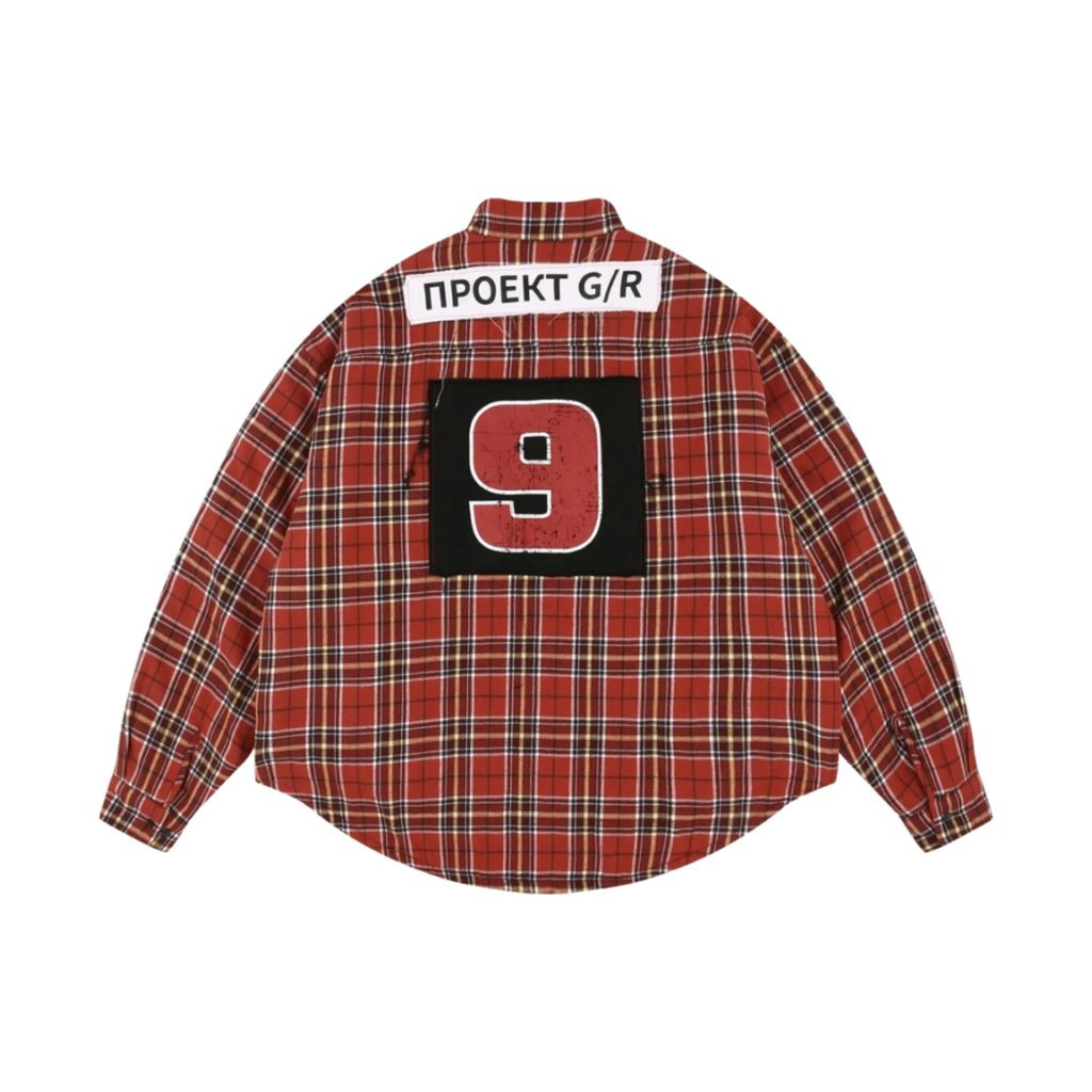 PROJECT G/R PADDED CHECK SHIRTS JACKET