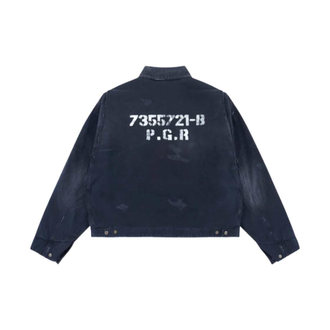 PROJECT G/R DISTRESSED CANVAS WORK JACKET