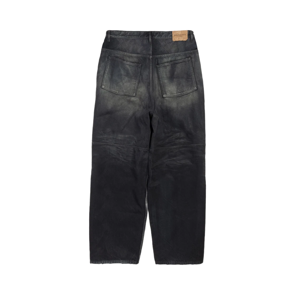 BALENCIAGA GEORGE V BAGGY PANTS BLACK