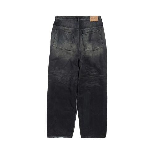 BALENCIAGA GEORGE V BAGGY PANTS BLACK