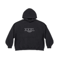 BALENCIAGA 3XL HOODIE LARGE FIT BLACK