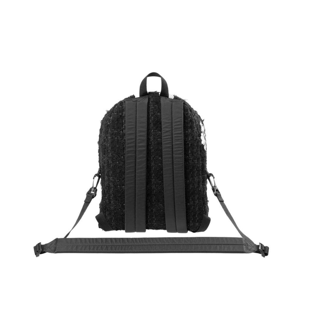 DENIM TEARS READYMADE TWEED BACKPACK NO CHAIN BLACK