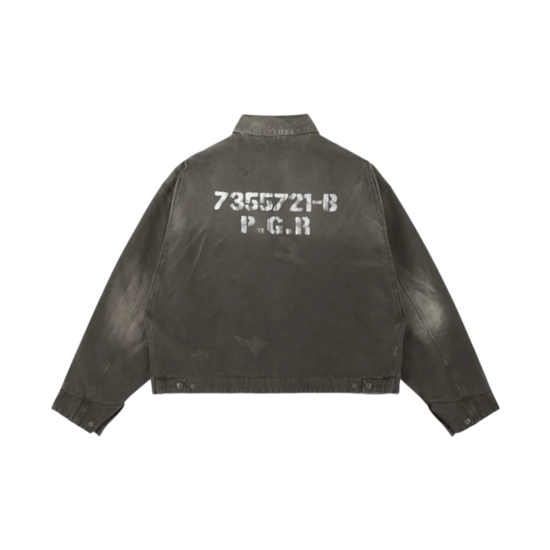 PROJECT G/R DISTRESSED CANVAS WORK JACKET