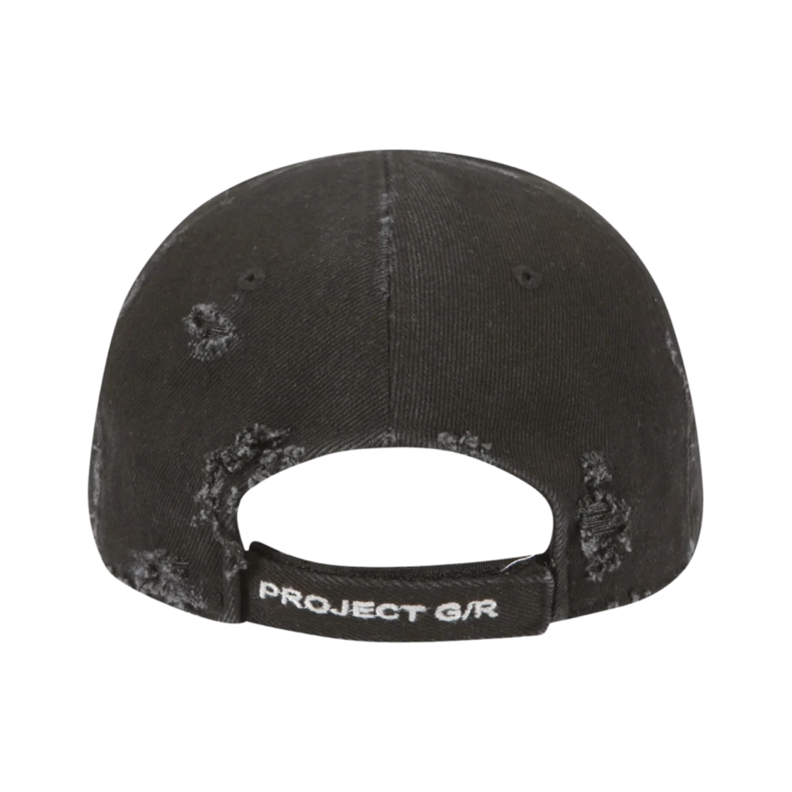 PROJECT G/R X MASTERMIND WASHED CRASHED CAP BLACK