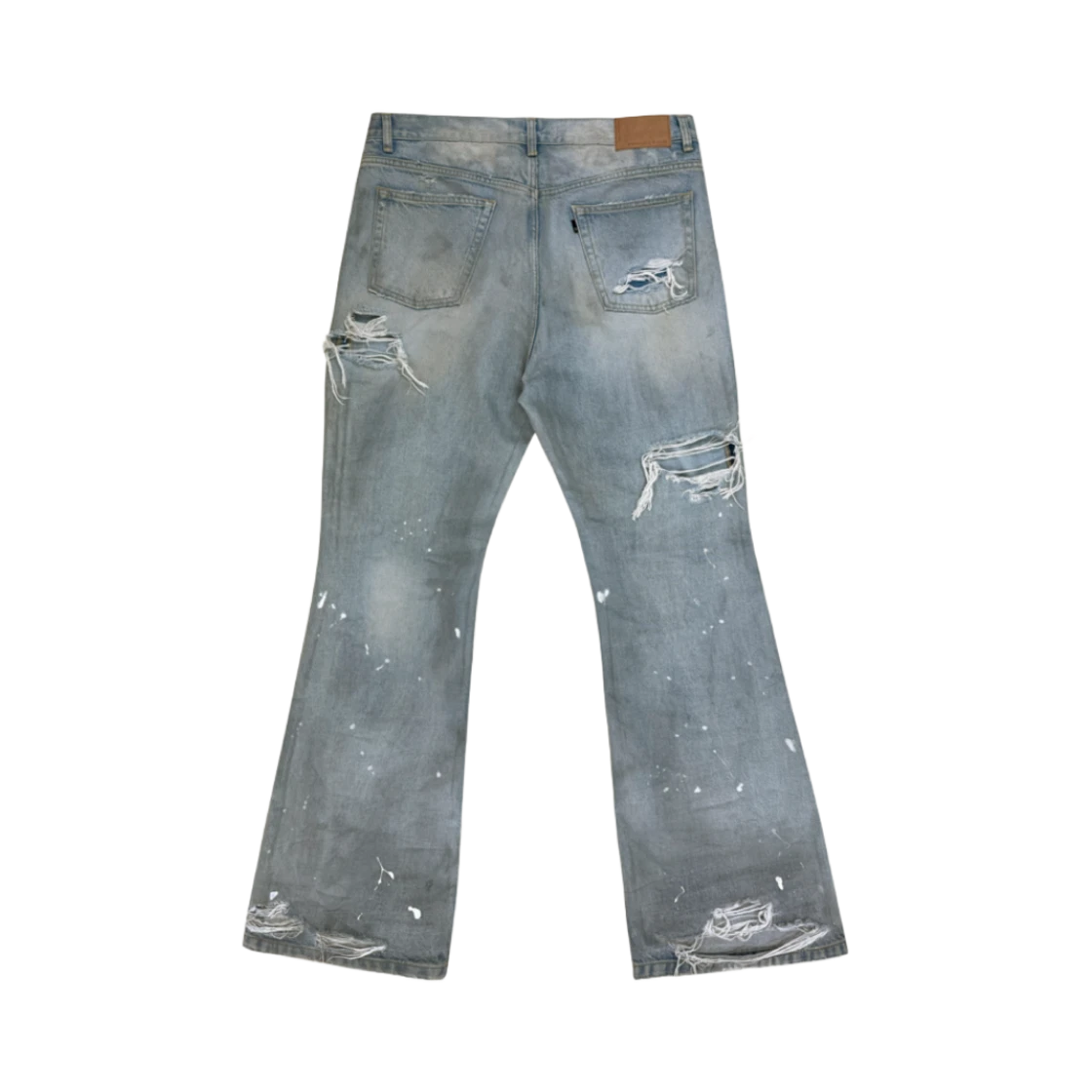 PROJECT G/R DISTRESSED FLARE JEANS BLUE
