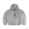 PROJECT G/R REVERSIBLE HOODED PUFFER JACKET GREY