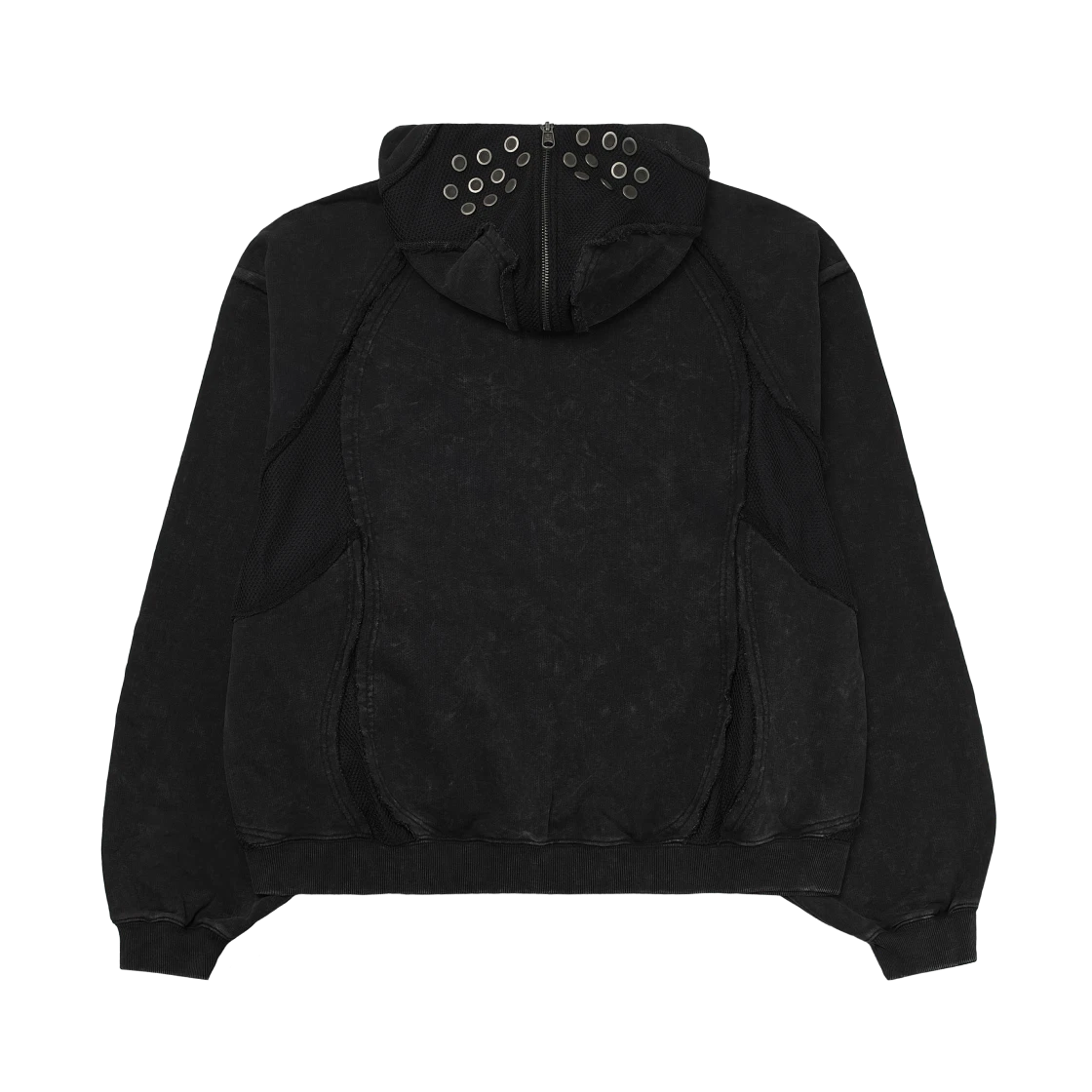 ADIDAS X THUG CLUB TEAMGEIST SWEAT HOODED ZIP UP BLACK