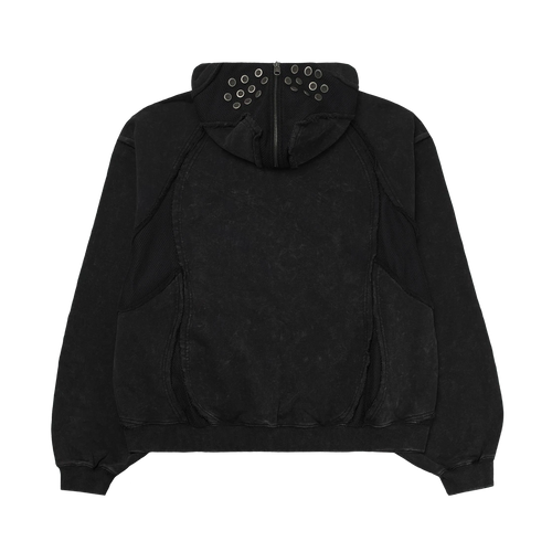 ADIDAS X THUG CLUB TEAMGEIST SWEAT HOODED ZIP UP BLACK
