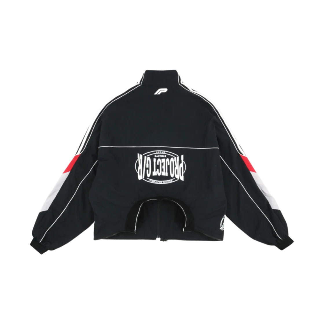 PROJECT G/R UPSIDE DOWN TRACK JACKET BLACK