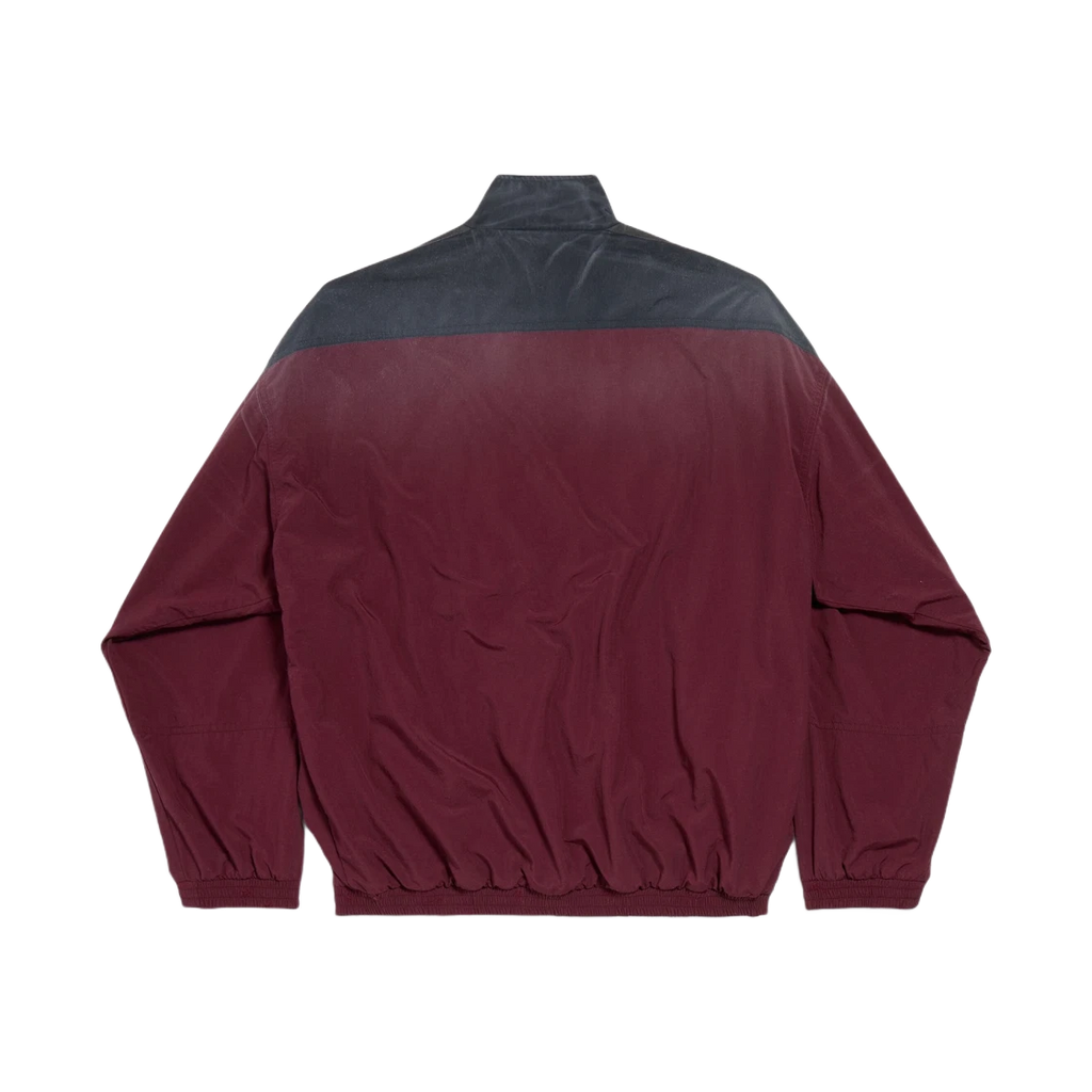 BALENCIAGA X PUMA TRACKSUIT JACKET BURGUNDY