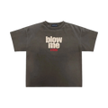 PROJECT G/R BLOW ME WASHED T-SHIRT BROWN