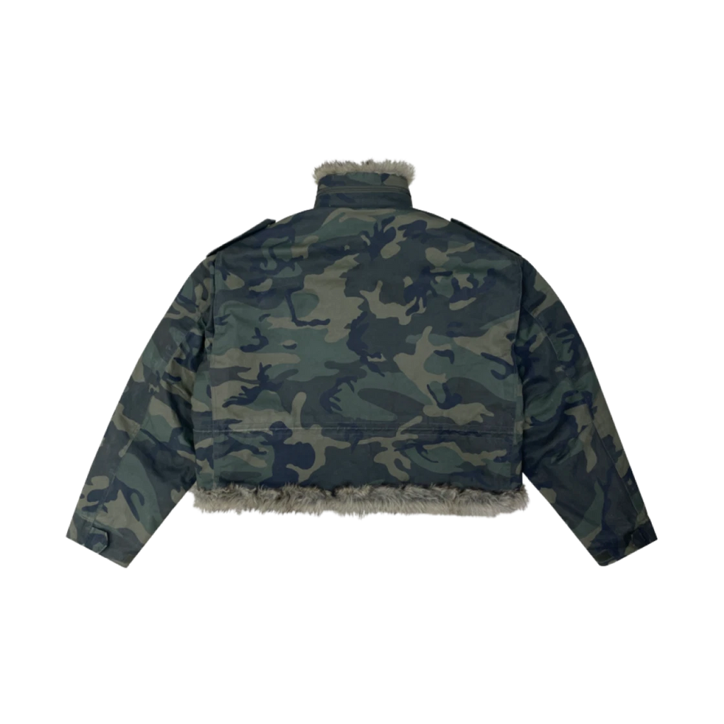 PROJECT G/R FUR MILITARY FIELD JACKET CAMO