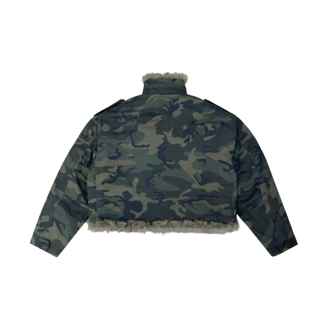 PROJECT G/R FUR MILITARY FIELD JACKET CAMO