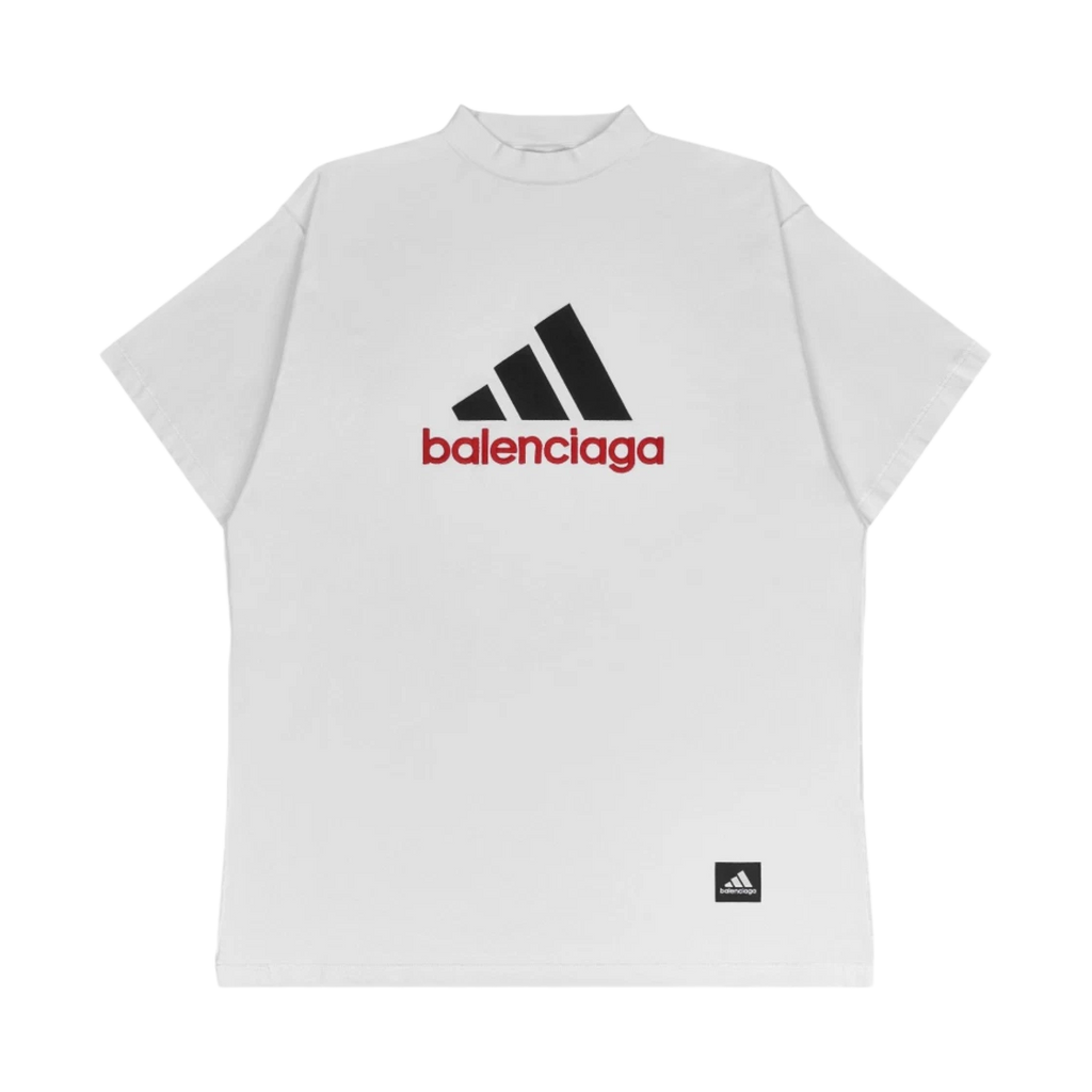 BALENCIAGA X ADIDAS OVERSIZED T-SHIRT WHITE