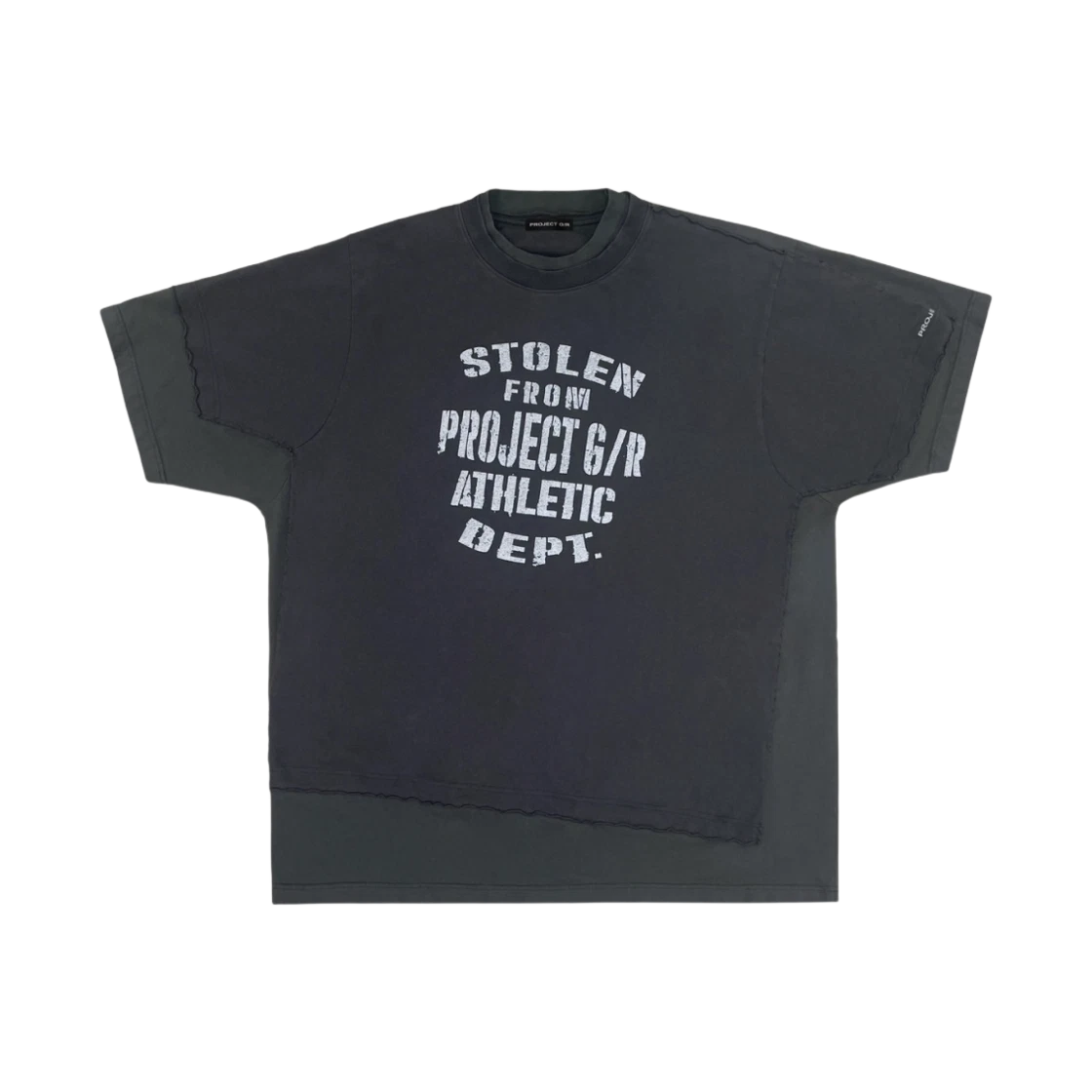 PROJECT G/R TROMPE-L'OEIL DOUBLE T-SHIRT