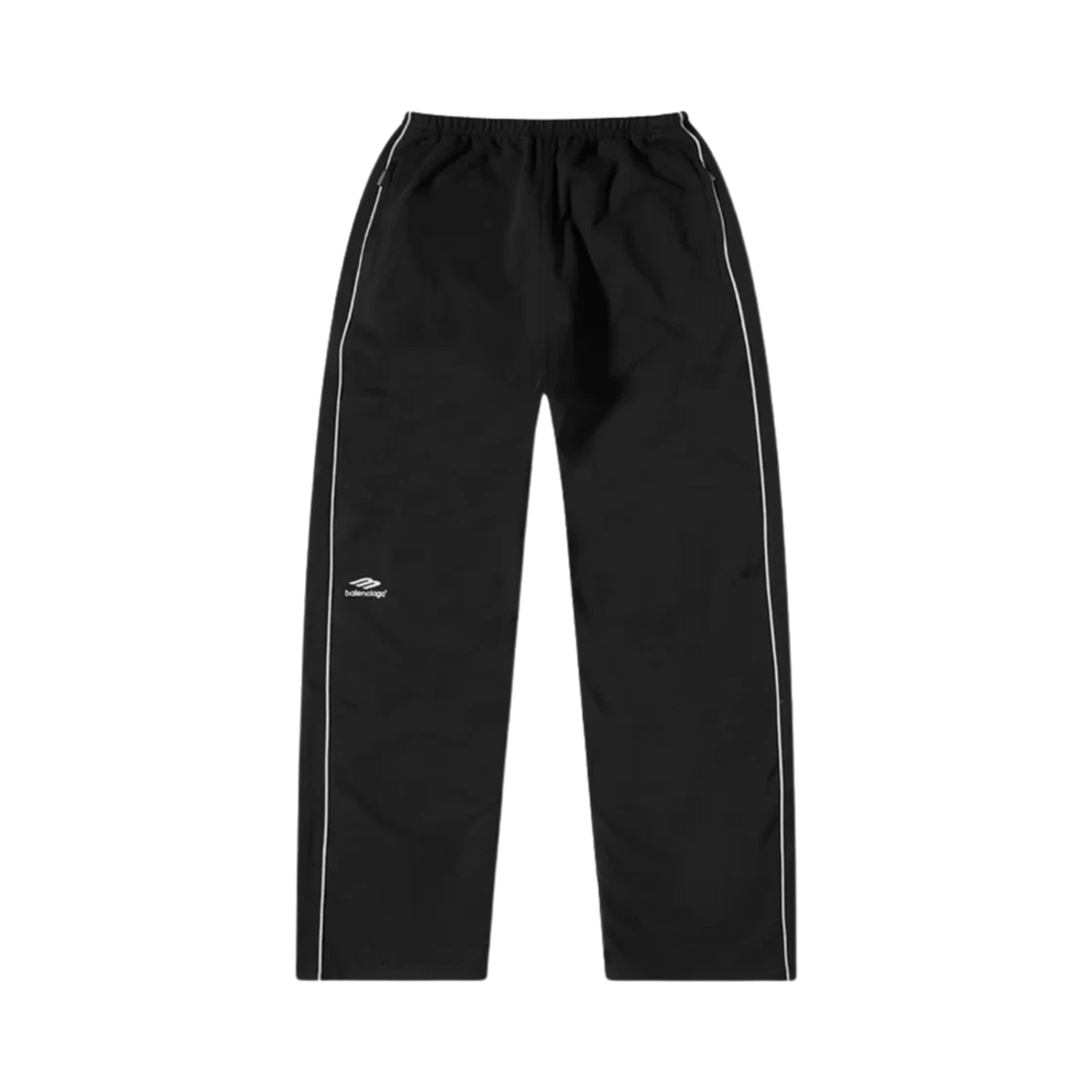 BALENCIAGA 3B SPORTS ICON TRACK PANTS BLACK