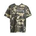 PROJECT G/R X MASTERMIND TWO FACED OUTSEAM T-SHIRT BLACK CAMO