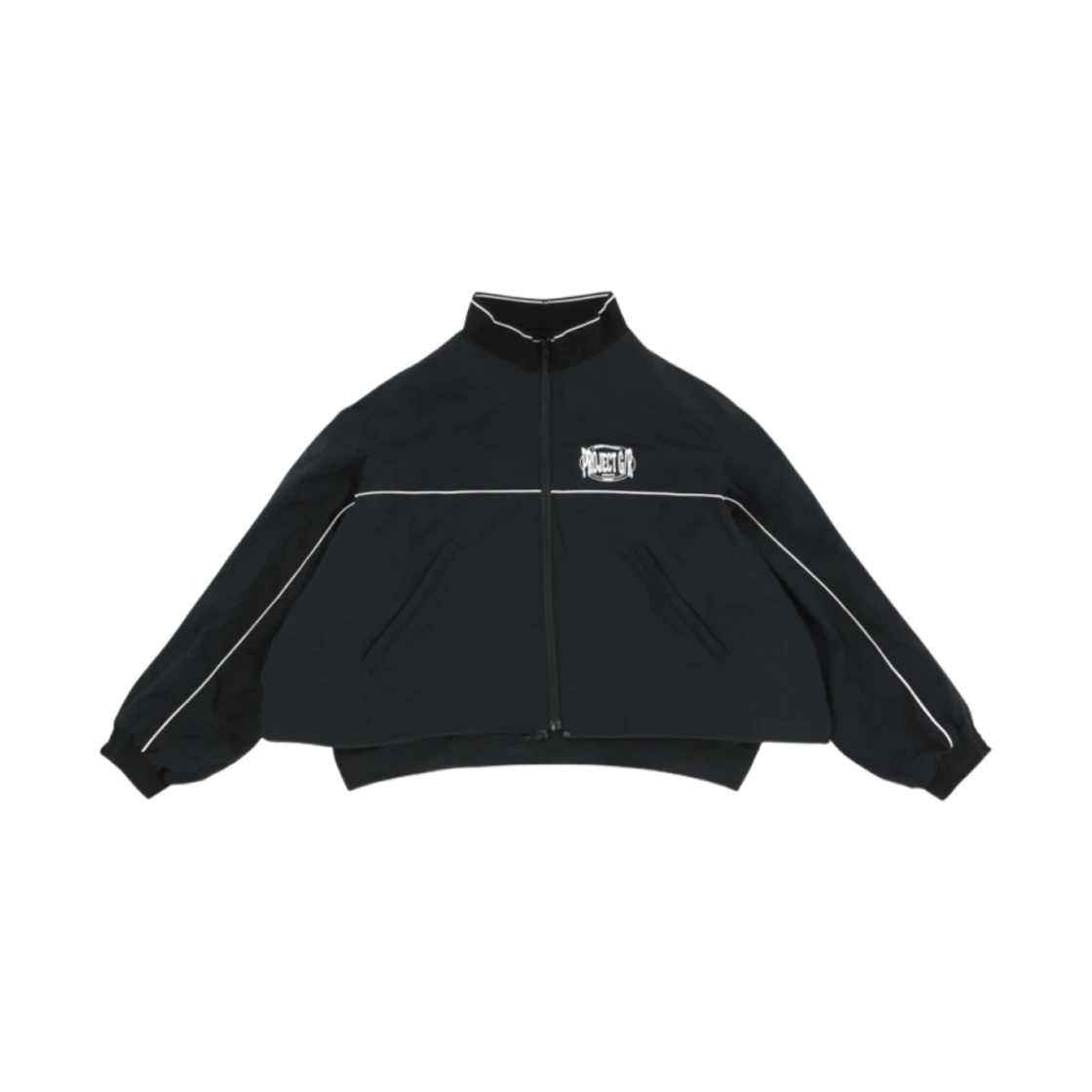 PROJECT G/R UPSIDE DOWN TRACK JACKET BLACK