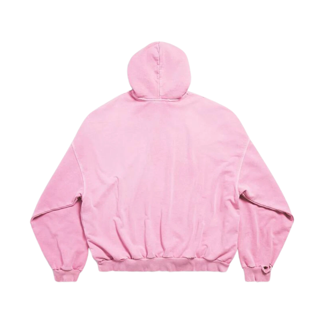 BALENCIAGA PARIS MOON OVERSIZED HOODIE LIGHT PINK