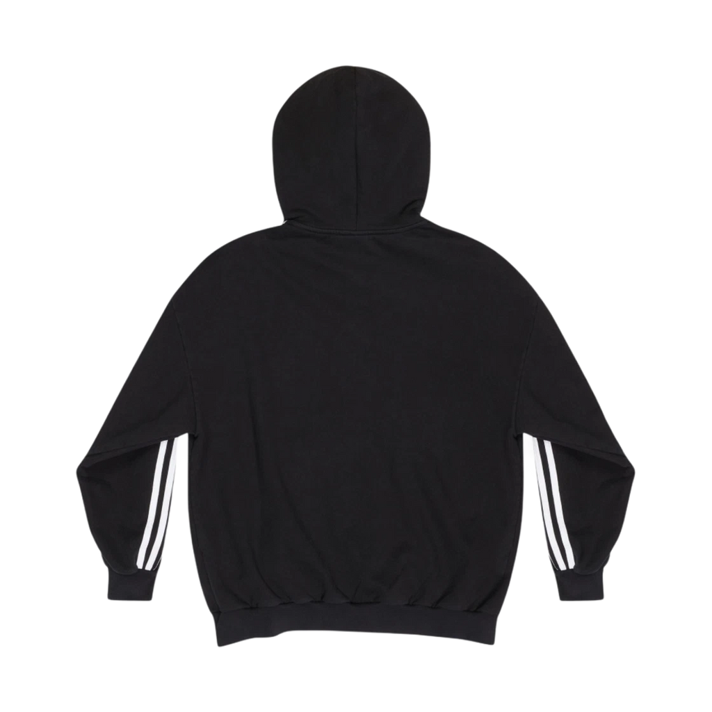 BALENCIAGA X ADIDAS ZIP-UP HOODIE SMALL FIT BLACK