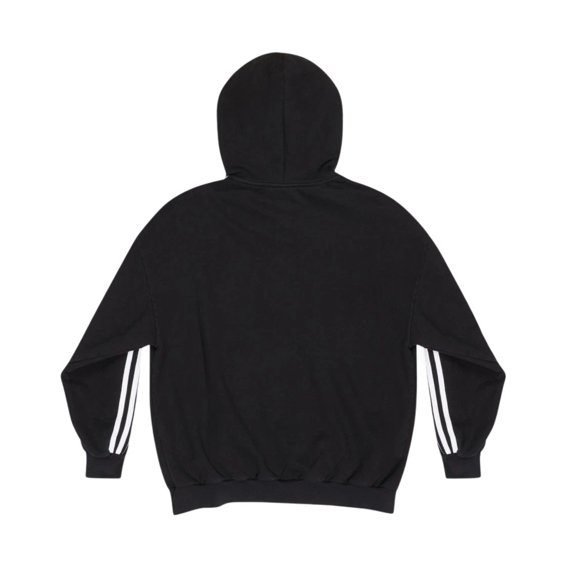 BALENCIAGA X ADIDAS ZIP-UP HOODIE SMALL FIT BLACK