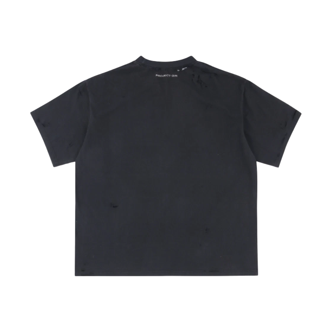 PROJECT G/R BLUESNAKE WASHED T-SHIRT BLACK