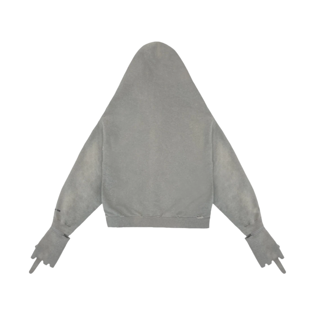 PROJECT G/R ZYGON ZIP HOODIE MELANGE GREY