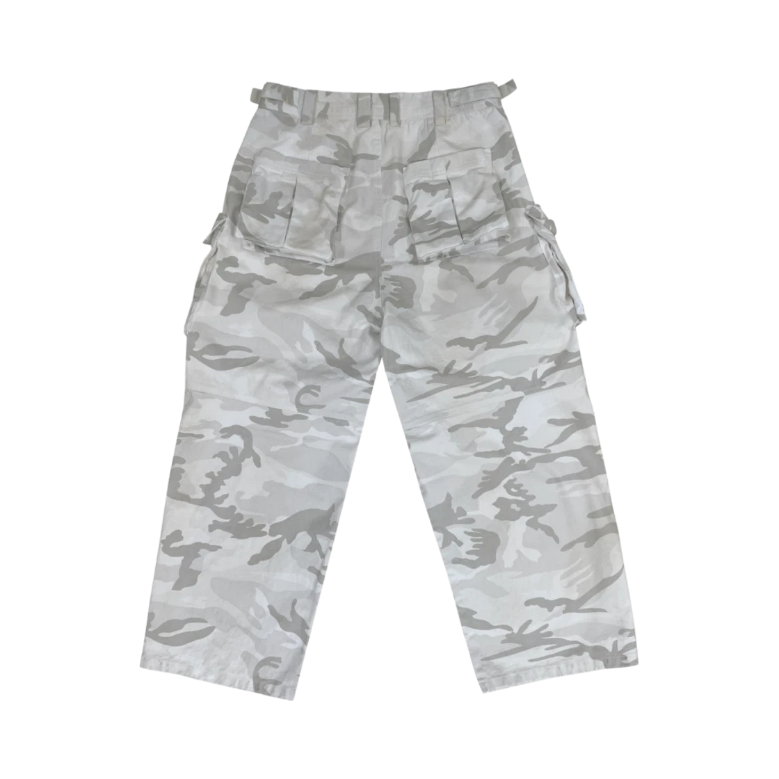 PROJECT G/R WASHED CARGO PANTS WHITE CAMO