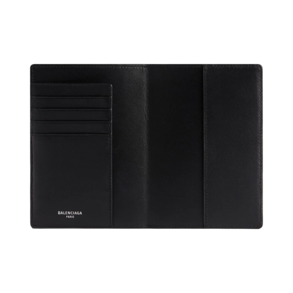 BALENCIAGA PASSPORT HOLDER BLACK