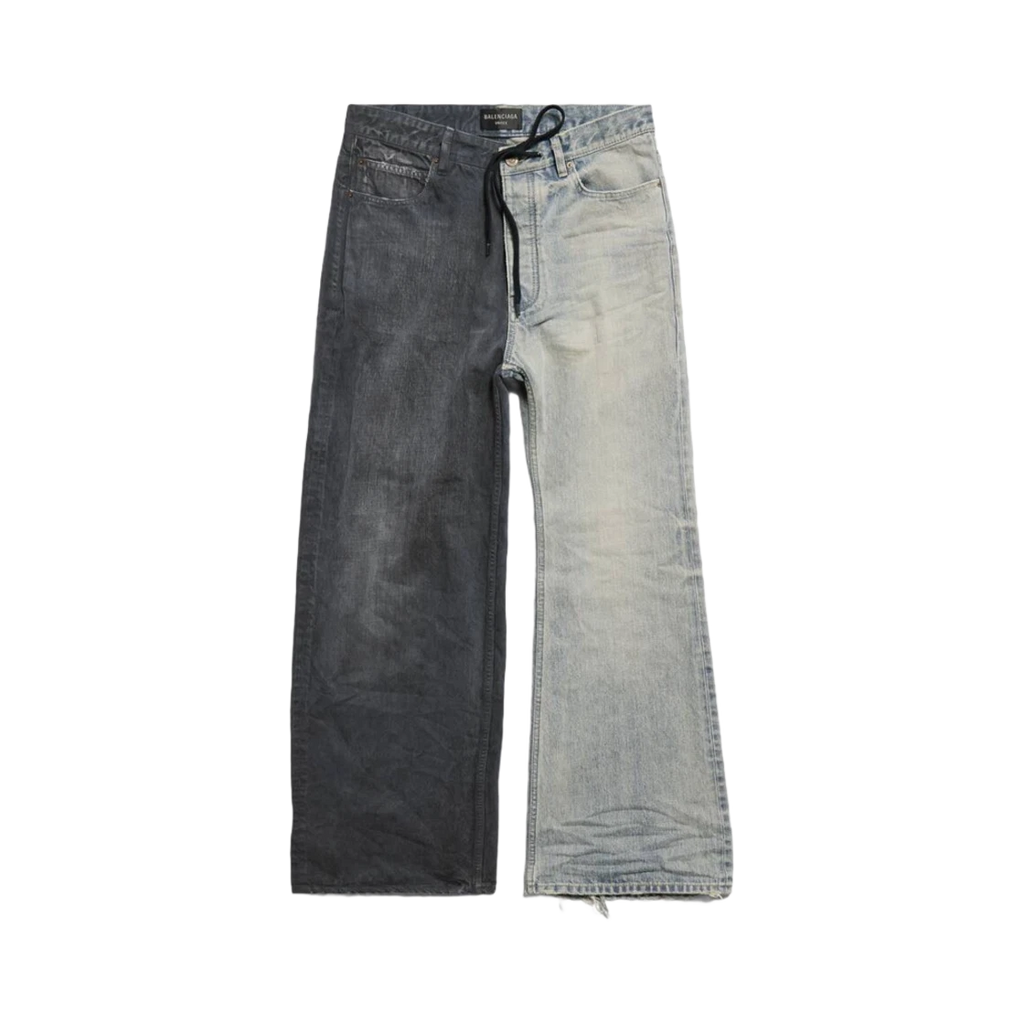 BALENCIAGA FIFTY FIFTY PANTS DARK GREY