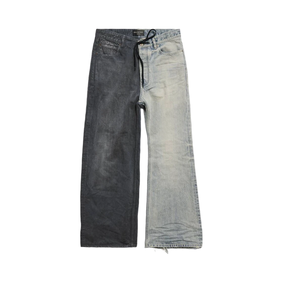 BALENCIAGA FIFTY FIFTY PANTS DARK GREY