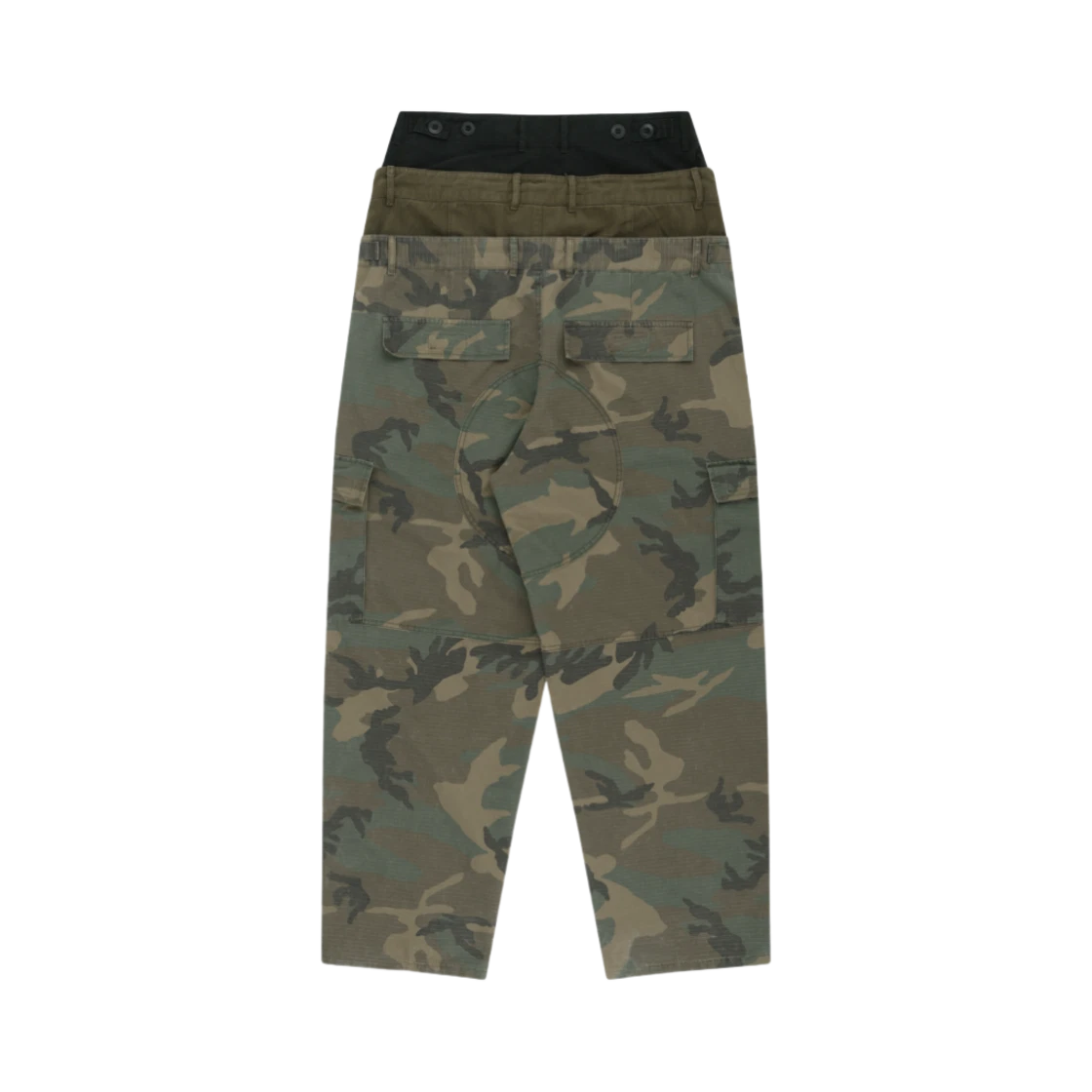 PROJECT G/R 3 LAYERED CARGO PANTS CAMO