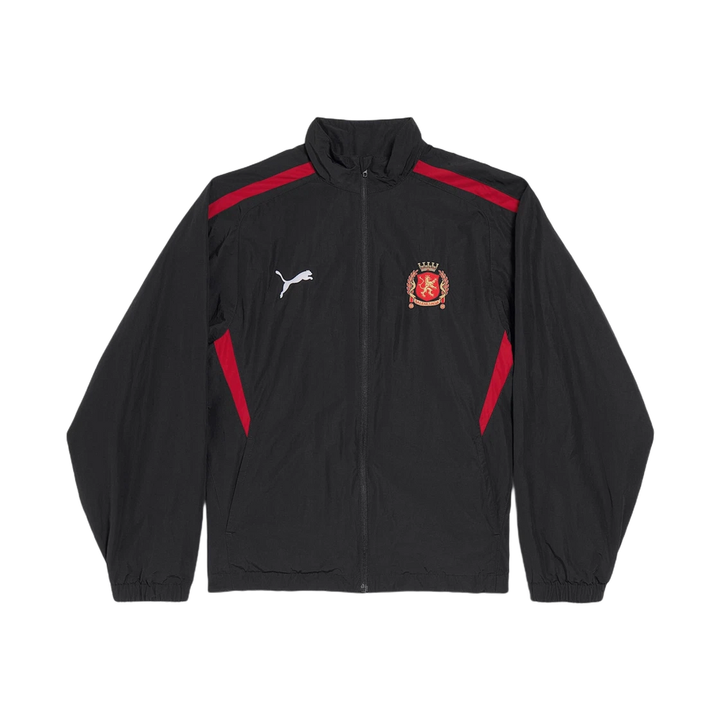 BALENCIAGA X PUMA TRACKSUIT JACKET BLACK RED