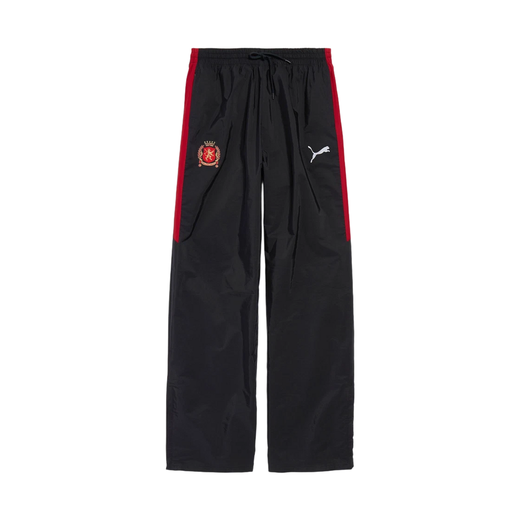BALENCIAGA X PUMA LARGE TRACKSUIT PANTS BLACK RED
