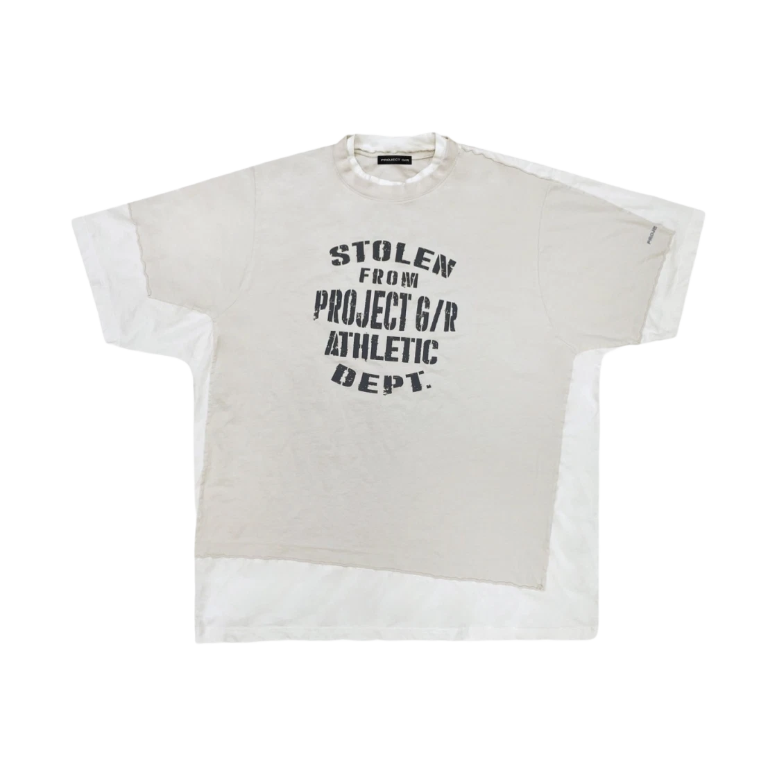 PROJECT G/R TROMPE-L'OEIL DOUBLE T-SHIRT