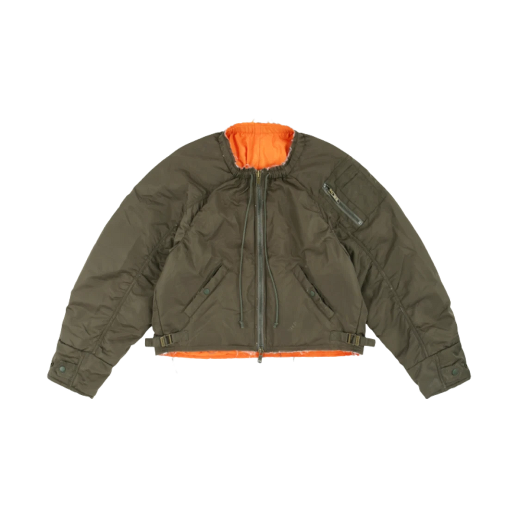 PROJECT G/R RECONSTRUCTED BOMBER JACKET KHAKI