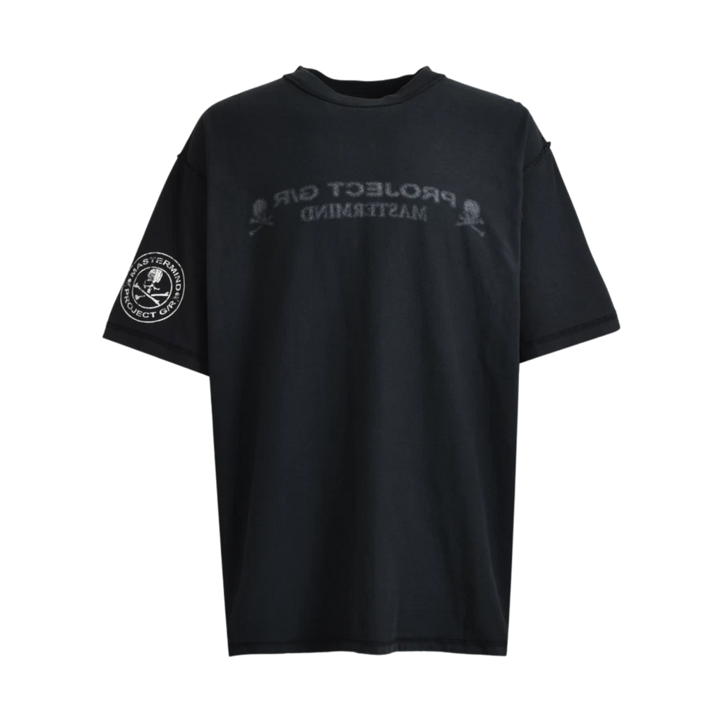 PROJECT G/R X MASTERMIND INSIDE OUT T-SHIRTS BLACK