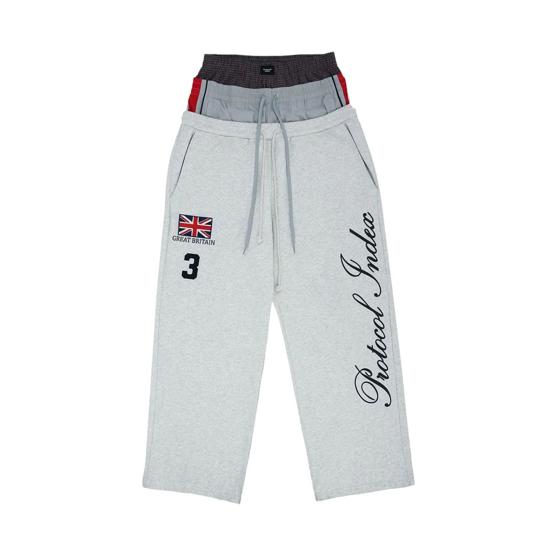 PROTOCOL INDEX 3 LAYERED SWEATPANTS