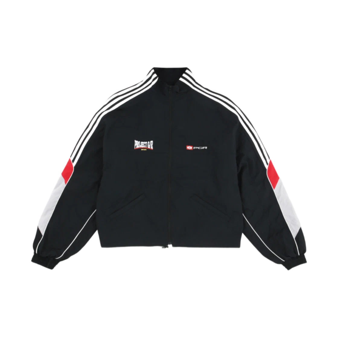PROJECT G/R UPSIDE DOWN TRACK JACKET BLACK