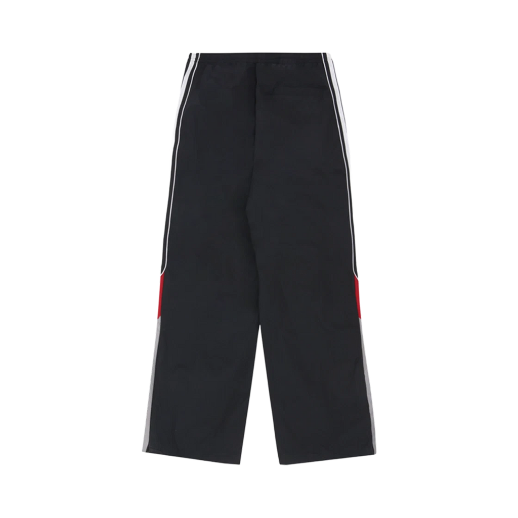 PROJECT G/R RETRO BAGGY NYLON TRACK PANTS BLACK