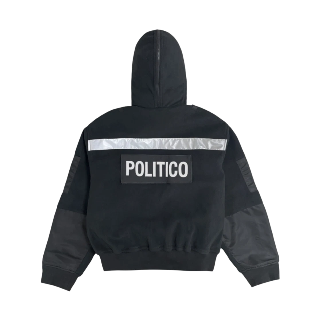 PROJECT G/R POLITICO FLEECE JACKET BLACK