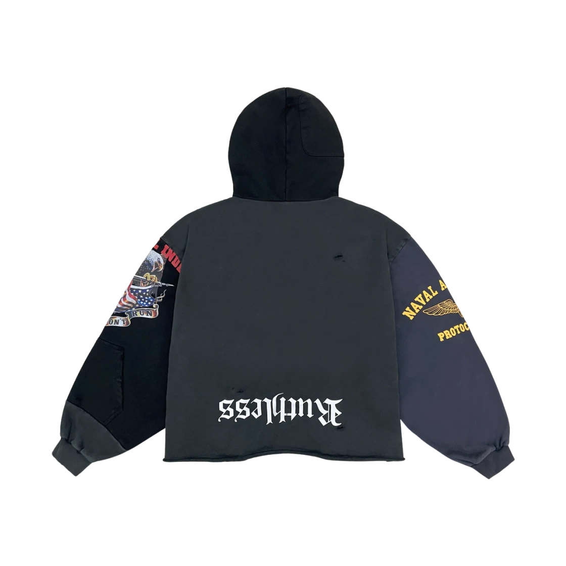 PROTOCOL INDEX UPSIDE DOWN ZIP HOODIE