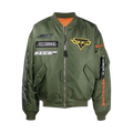 VETEMENTS RACING LOGO BOMBER GREEN