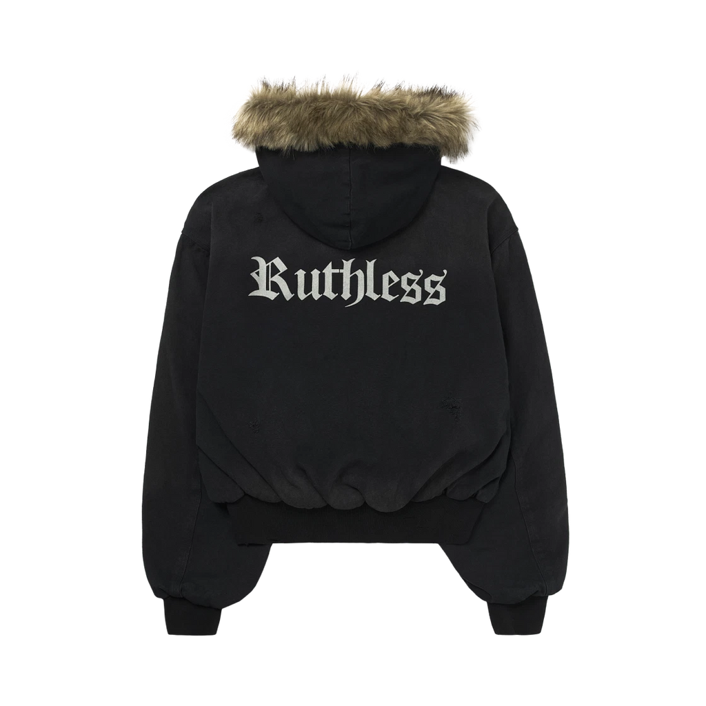 PROTOCOL INDEX DETACHABLE FUR HOODED WORK JACKET
