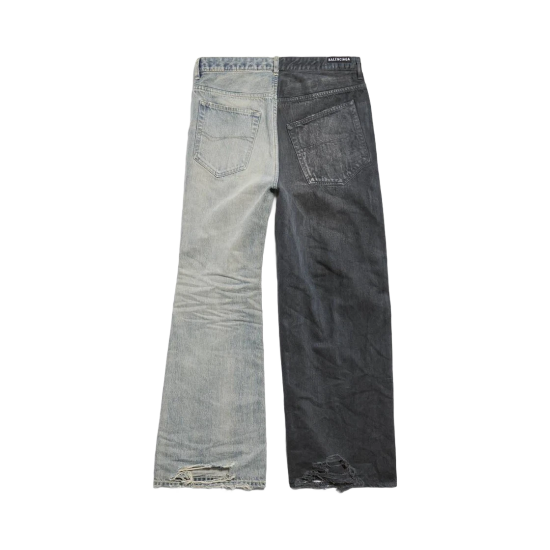 BALENCIAGA FIFTY FIFTY PANTS DARK GREY