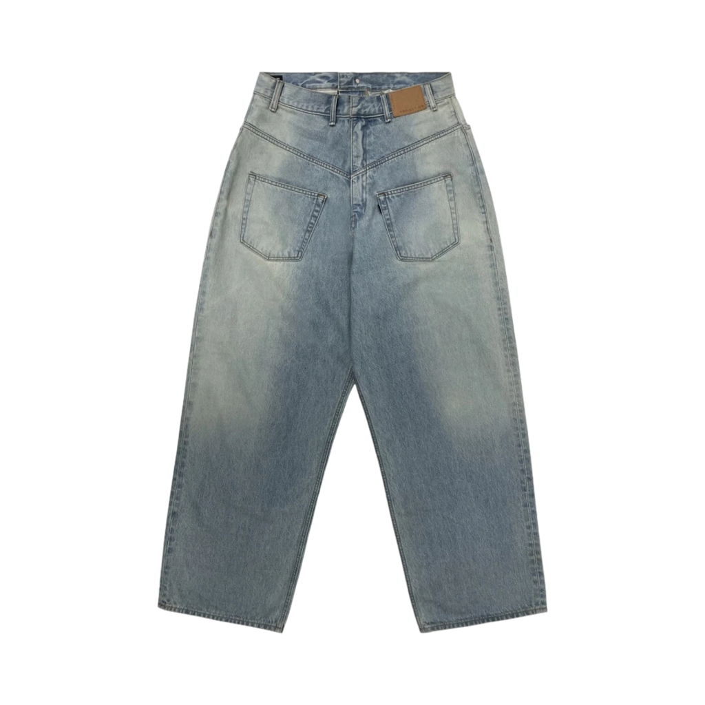 PROJECT G/R COATED BACKWARD DENIM BLUE