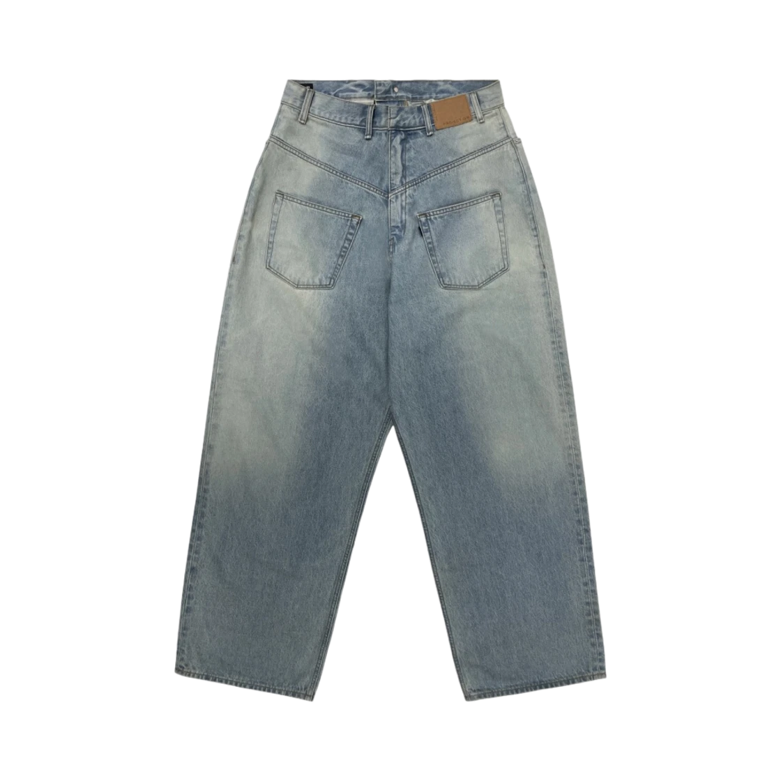 PROJECT G/R COATED BACKWARD DENIM BLUE
