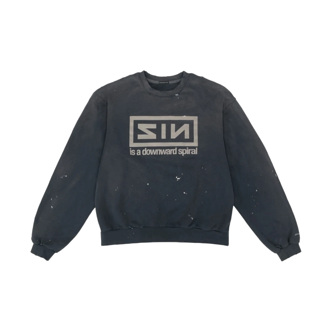 PROJECT G/R SIN WASHED SWEATSHIRT NAVY